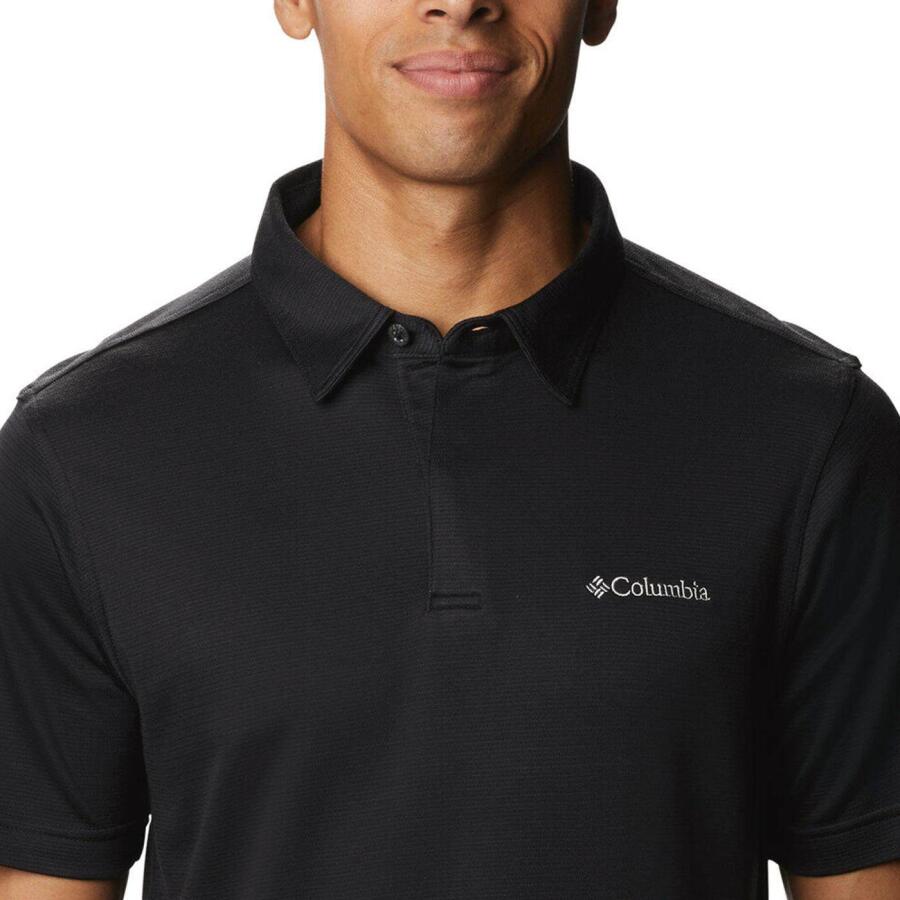 Columbia Sun Ridge Polo II Erkek T-Shirt AO3006-BLK - 5