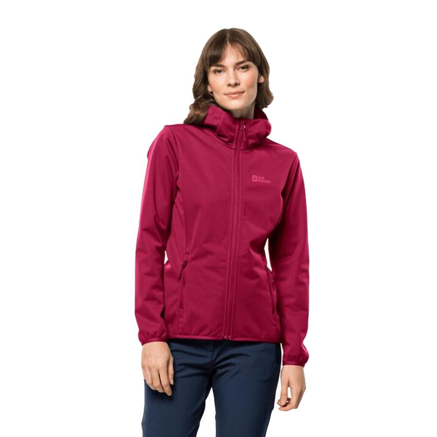 Jack Wolfskin Windhain Hoody Kadın Softshell Ceket 1307481-2160 - 2