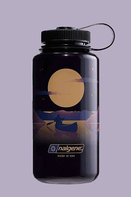 Nalgene 32oz WM Odyssey Grey with Moonset, Sustain 682023-0217 - 1