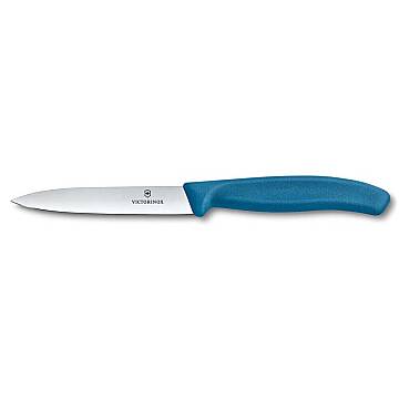 Victorinox Swiss Classic 10cm Düz Soyma Bıçağı Mavi 6.7702.C1