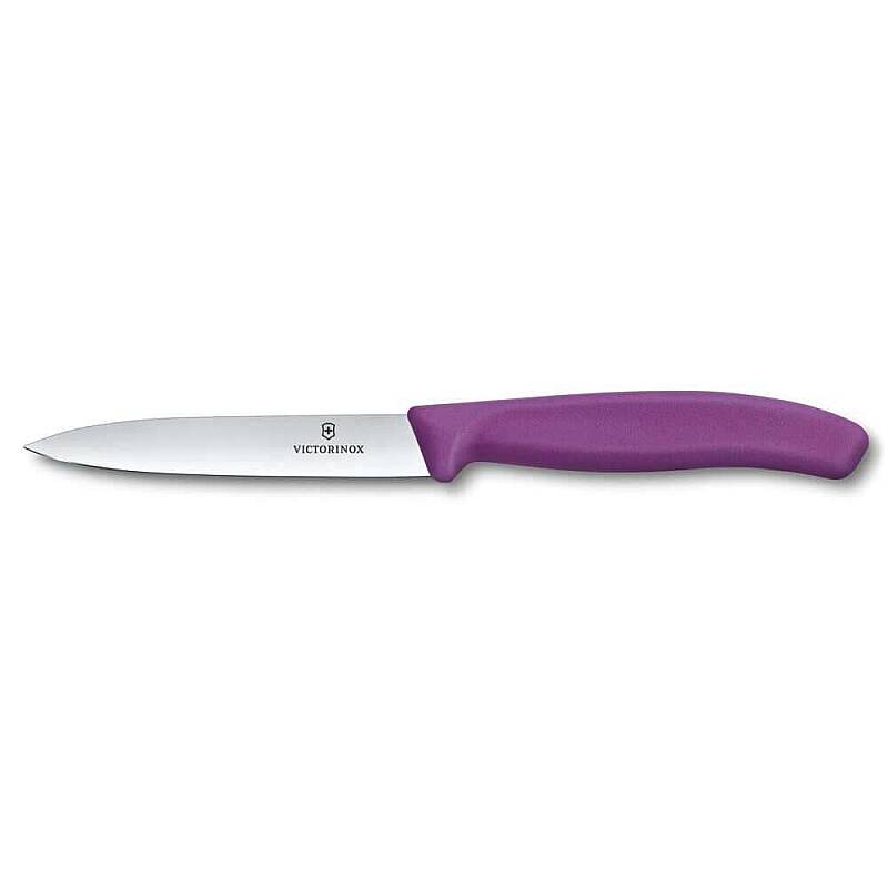 Victorinox Swiss Classic 10cm Düz Soyma Bıçağı  Mor 6.7705.C1 - 1