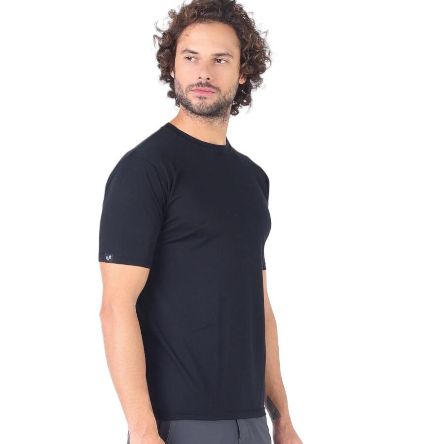 Woolona Notus Bisiklet Yaka Yünlü Regular Termal Erkek Tshirt - 1