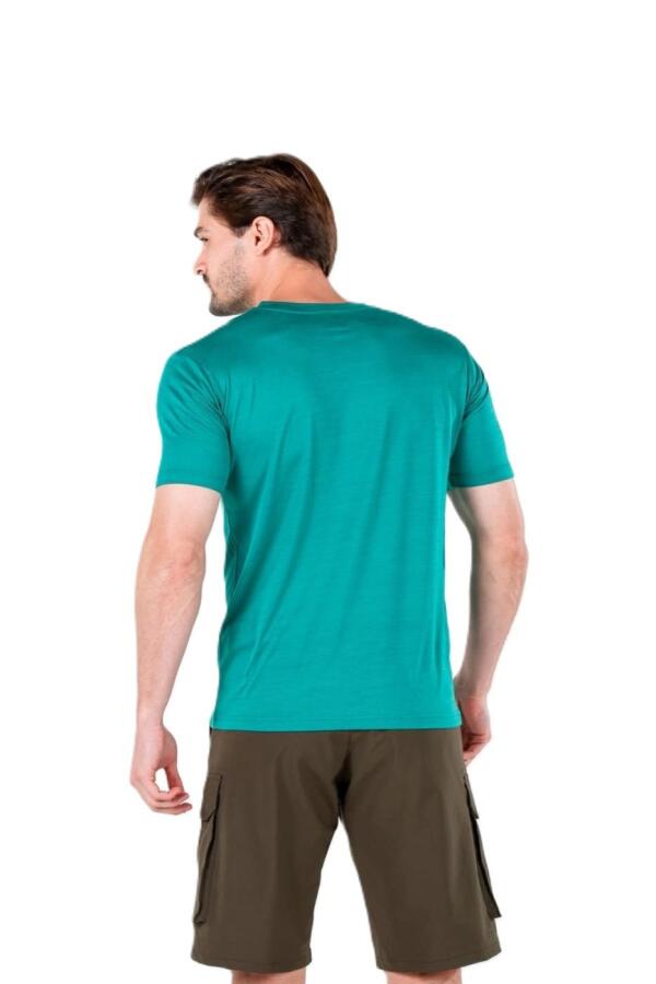 Woolona Notus Bisiklet Yaka Yünlü Regular Termal Erkek Tshirt - 3